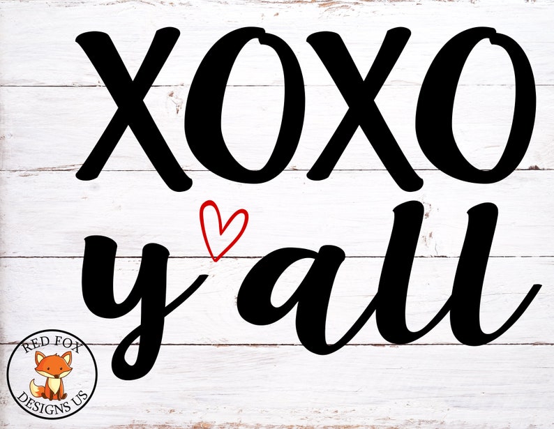 Download XOXO Yall SVG Love Always Wins SVG xoxo svg Valentines day | Etsy