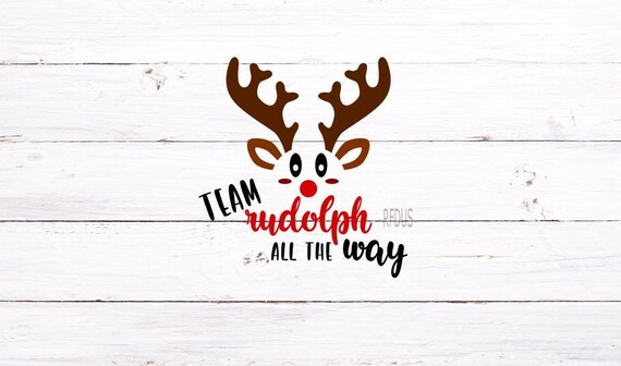 Download Team Rudolph All The Way Svg Santa Cam Svg Santa Camera Svg Etsy PSD Mockup Templates