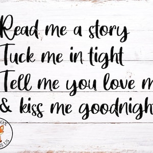 FICHIERS SVG - Lisez-moi une histoire SVG - Nursery svg - Baby Room svg - Newborn Sign svg - Love - Farmhouse svg - downalod instantanée - ise commerical