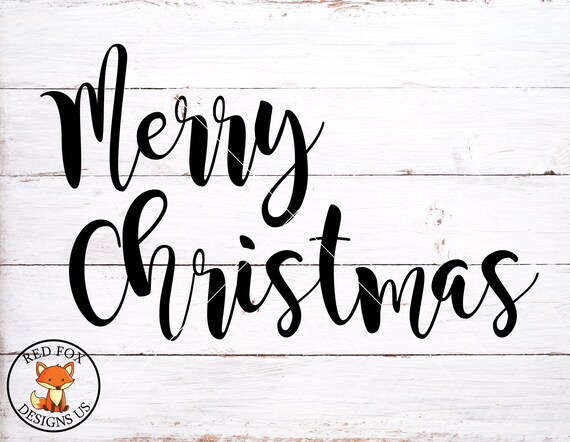 Download Merry Christmas Svg Cricut Cutting File Winter Svg Etsy