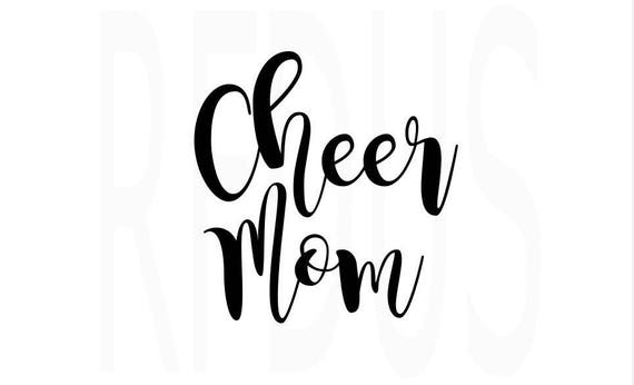 Download Cheer Mom SVG Cheerleading SVG Easy Cricut Cutting File | Etsy