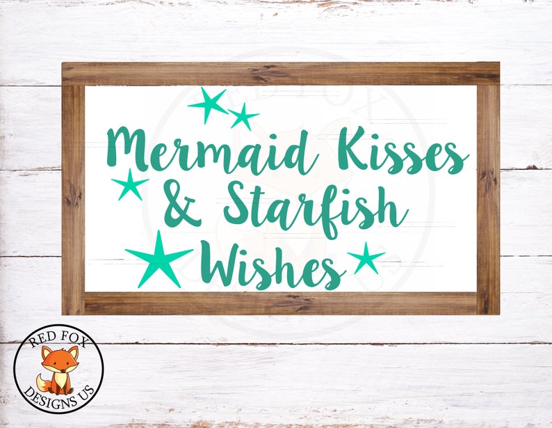 Download Mermaid Kisses and Starfish Wishes SVG hashtag beach life ...