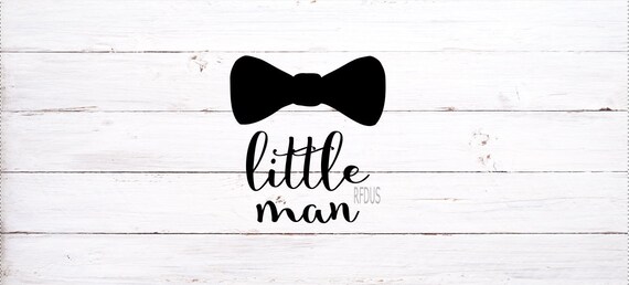 Download Svg Files Little Man Svg Bow Tie Svg Cricut Cutting File Etsy