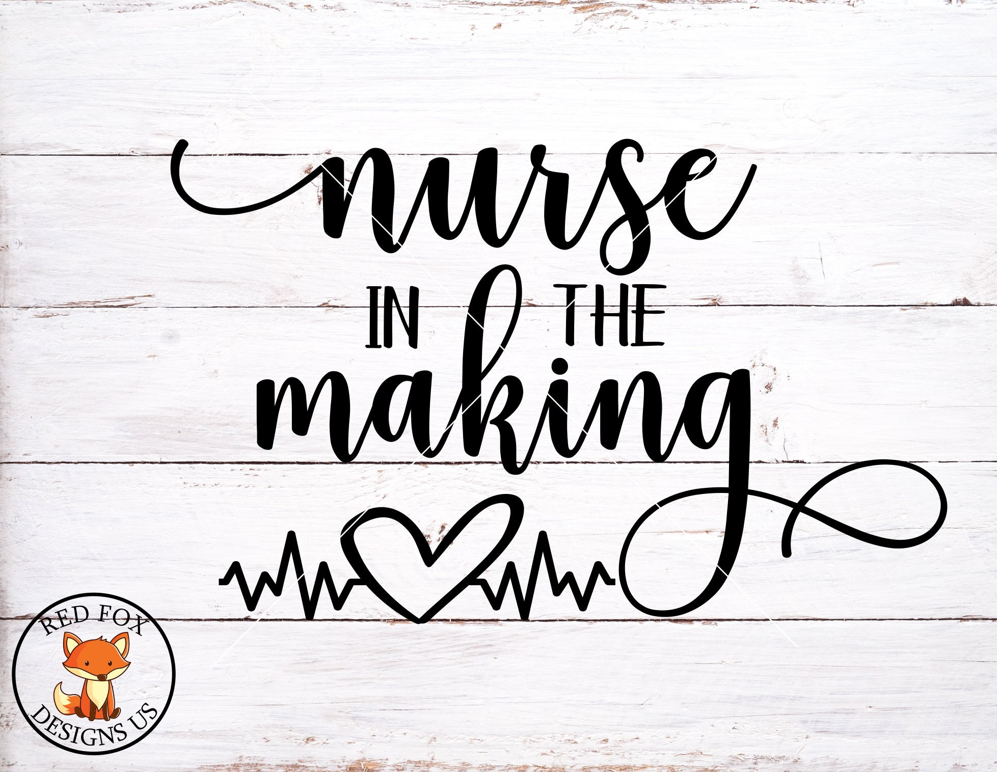 Svg files nurse in the making svg living that nurse life etsy