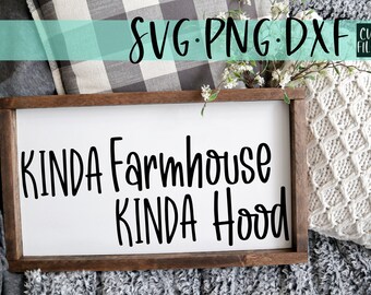 ARQUIVOS SVG - Kinda Farmhouse Kinda Hood svg - Feliz Páscoa svg - Download instantâneo - Uso comercial - Spring Svg - Farmhouse