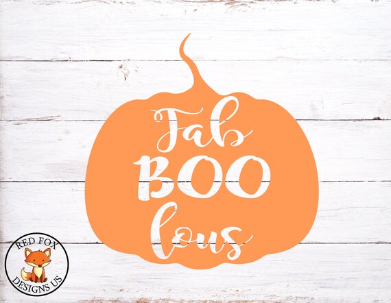 Download Free Fab Boo Lous Svg Pumpkin Svg Easy Halloween Cricut Cut File Etsy SVG Cut Files