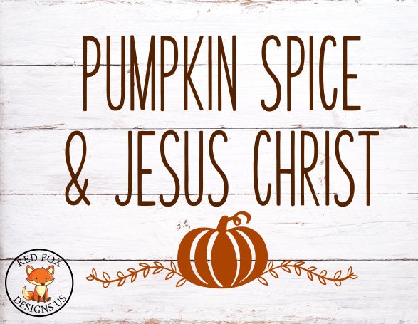 jesus and pumpkin spice