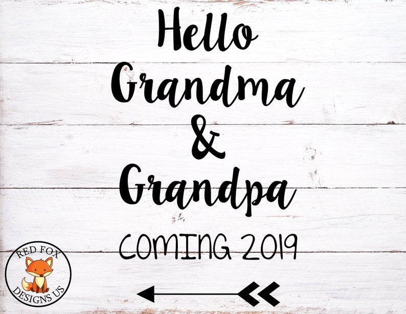 Download Hello grandma and grandpa coming 2019 svg wreath svg baby ...