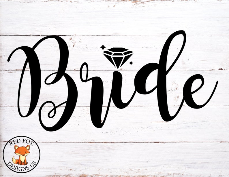Download Bride SVG Cricut cutting file wedding svg diy shirt diy | Etsy