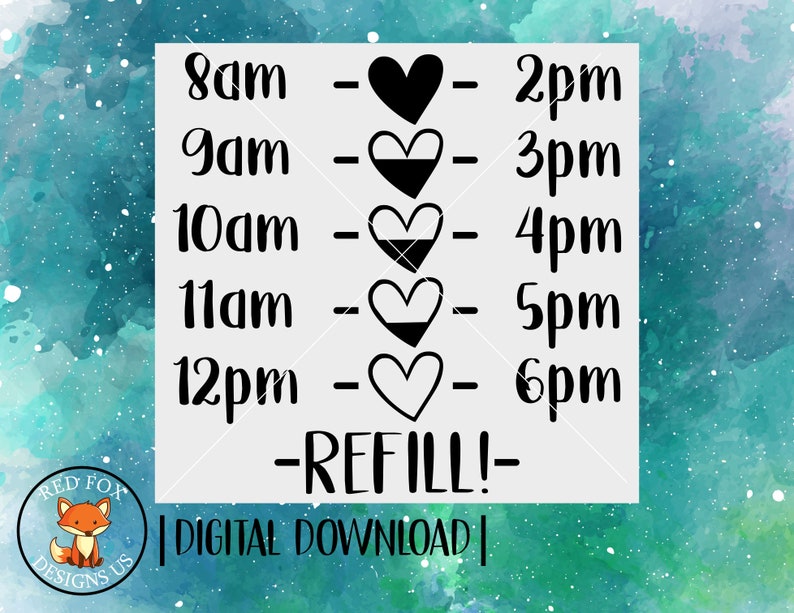 Free Free 60 Vinyl Cricut Water Bottle Tracker Svg Free SVG PNG EPS DXF File