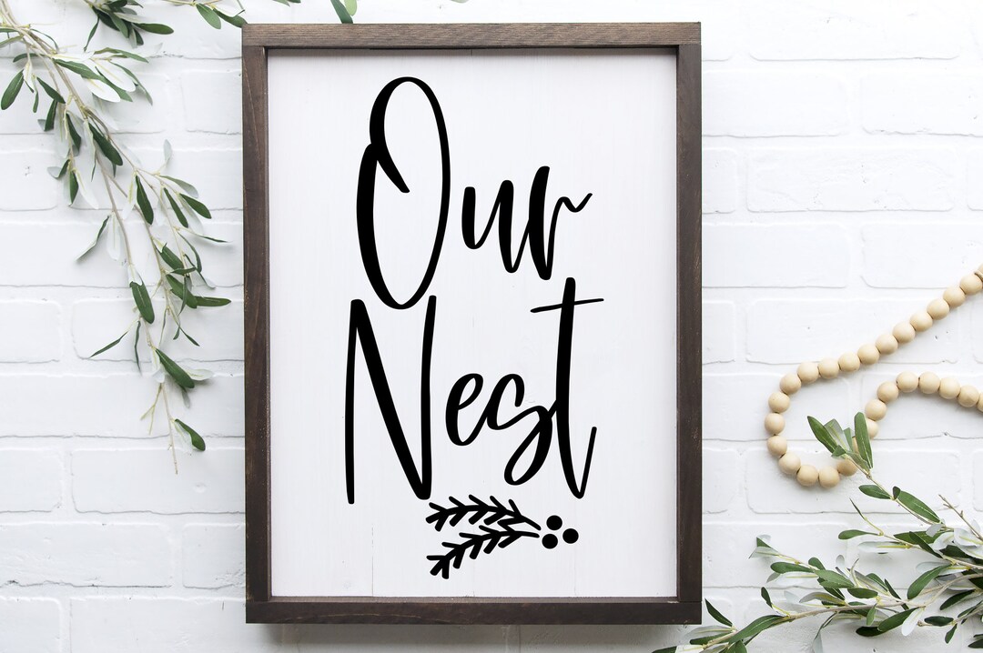 Out Nest Svg Sorry About the Mess We Live Here Svg Cricut Etsy