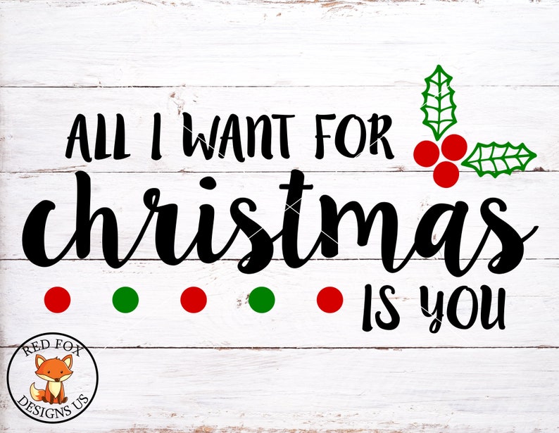 Download All I want for christmas is you SVG Easy Christmas SVG ...