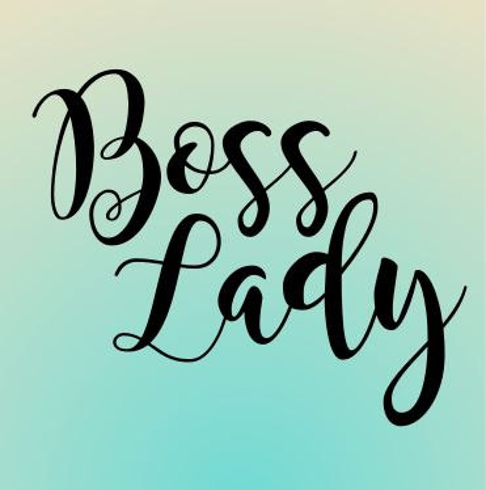 Boss Lady SVG