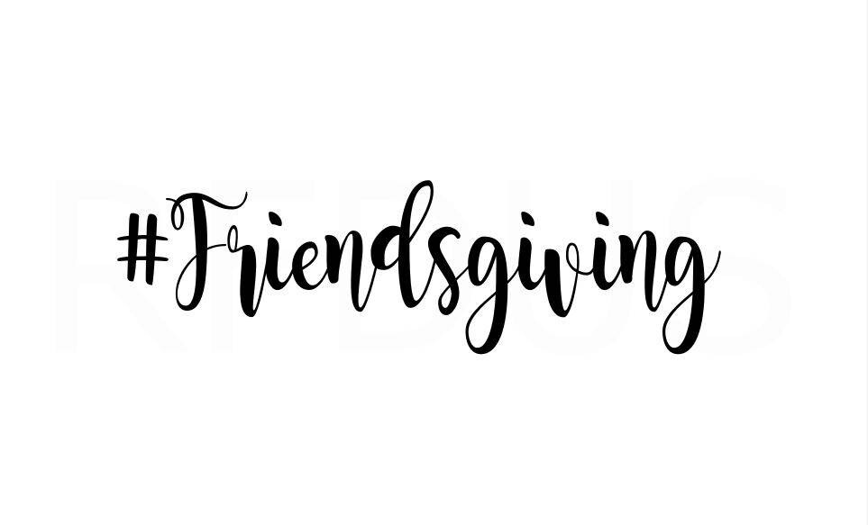 Download Hashtag Friendsgiving svg Easy cricut cutting file | Etsy