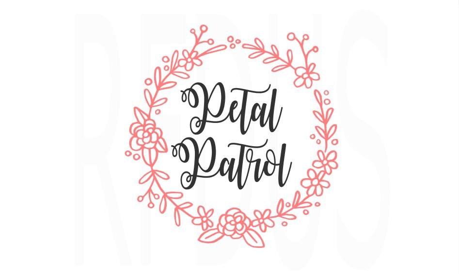 Download Petal Patrol Svg Easy Cricut Cutting File Flower Girl svg ...