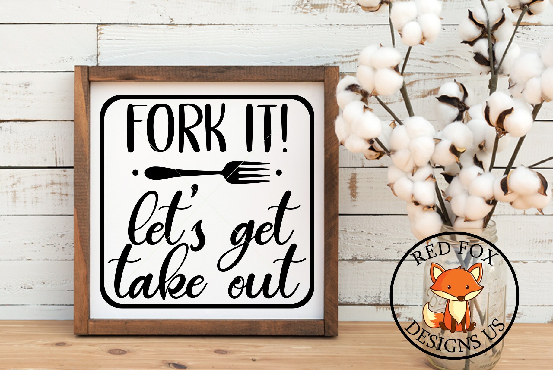 Fork It Let's Get Take Out SVG Funny Kitchen Humor Svg Etsy Canada