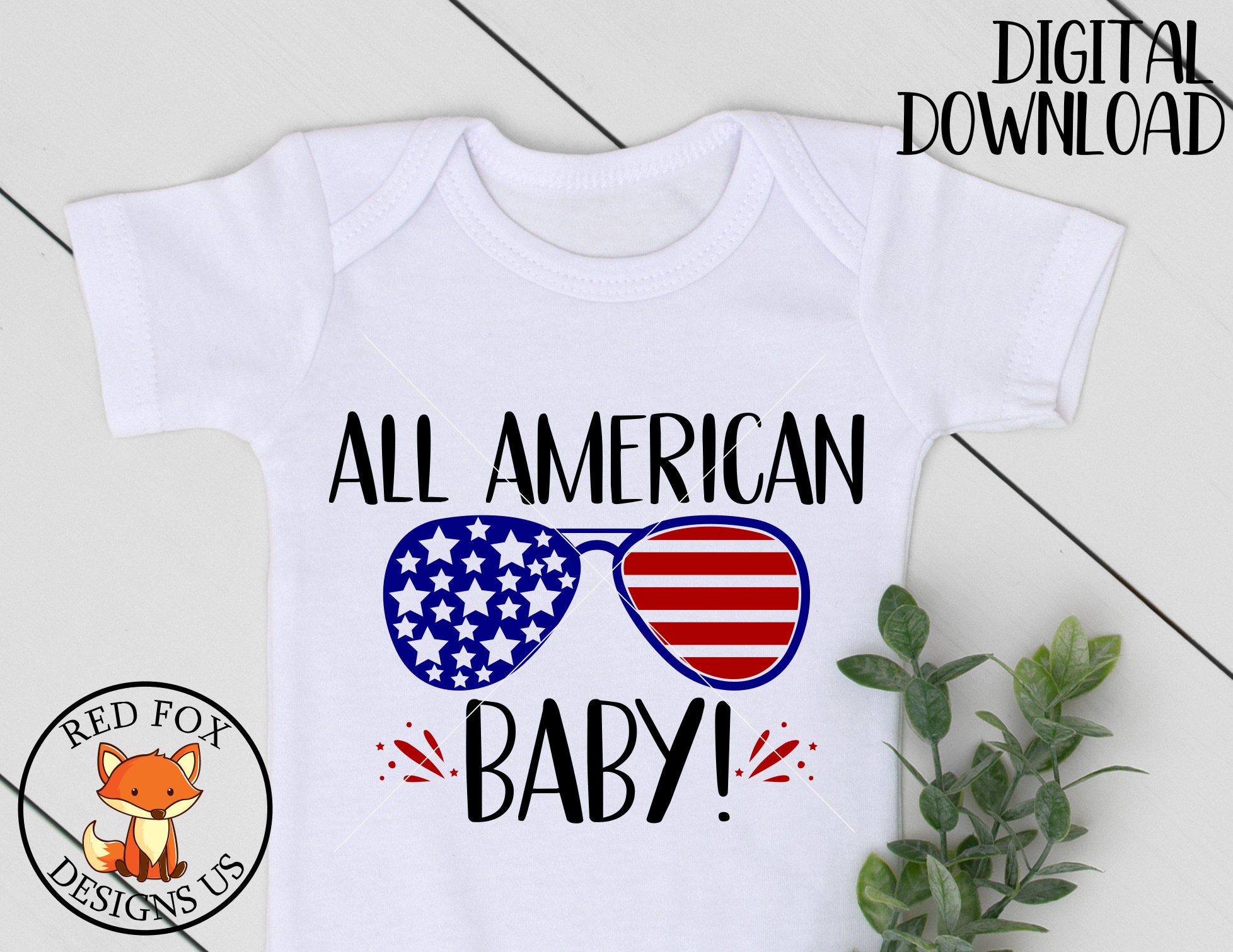 All American Baby Svg My First 4th Svg Fourth of July Svg - Etsy