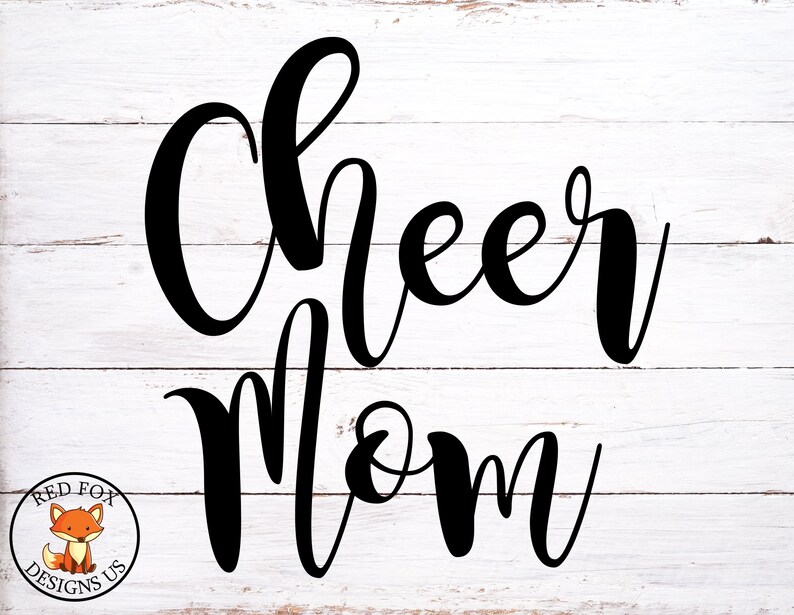 Download Cheer Mom SVG Cheerleading SVG Easy Cricut Cutting File | Etsy