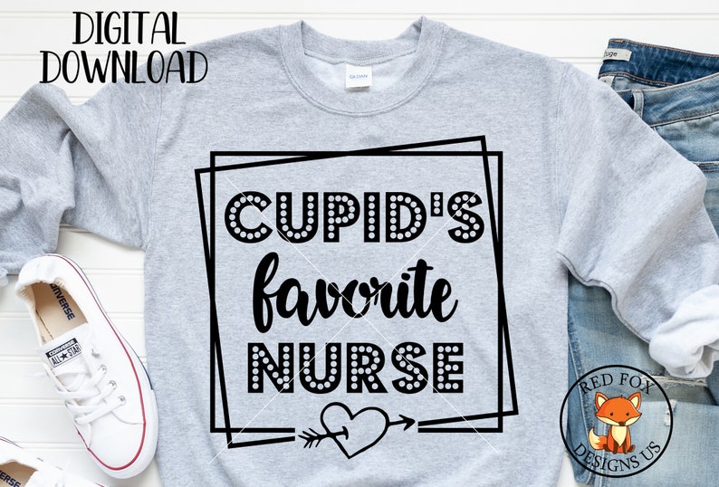 Download Fichiers SVG Cupid's Favorite Nurse svg Nurse | Etsy