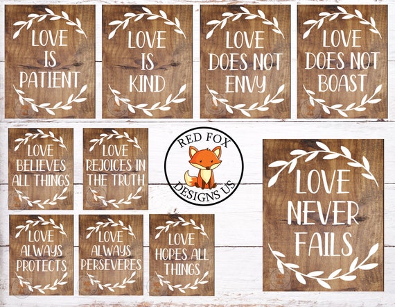 Download Wedding Aisle Signs Svg Diy Wedding Signs Love Never Fails Etsy