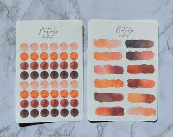 Planner Stickers - Neutrals 2 Sticker Sheets
