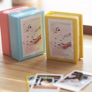 Candy Instax mini album, Fujifilm Instax mini album, Polaroid mini album, Instant film album, Instax travel album (may a month for delivery)