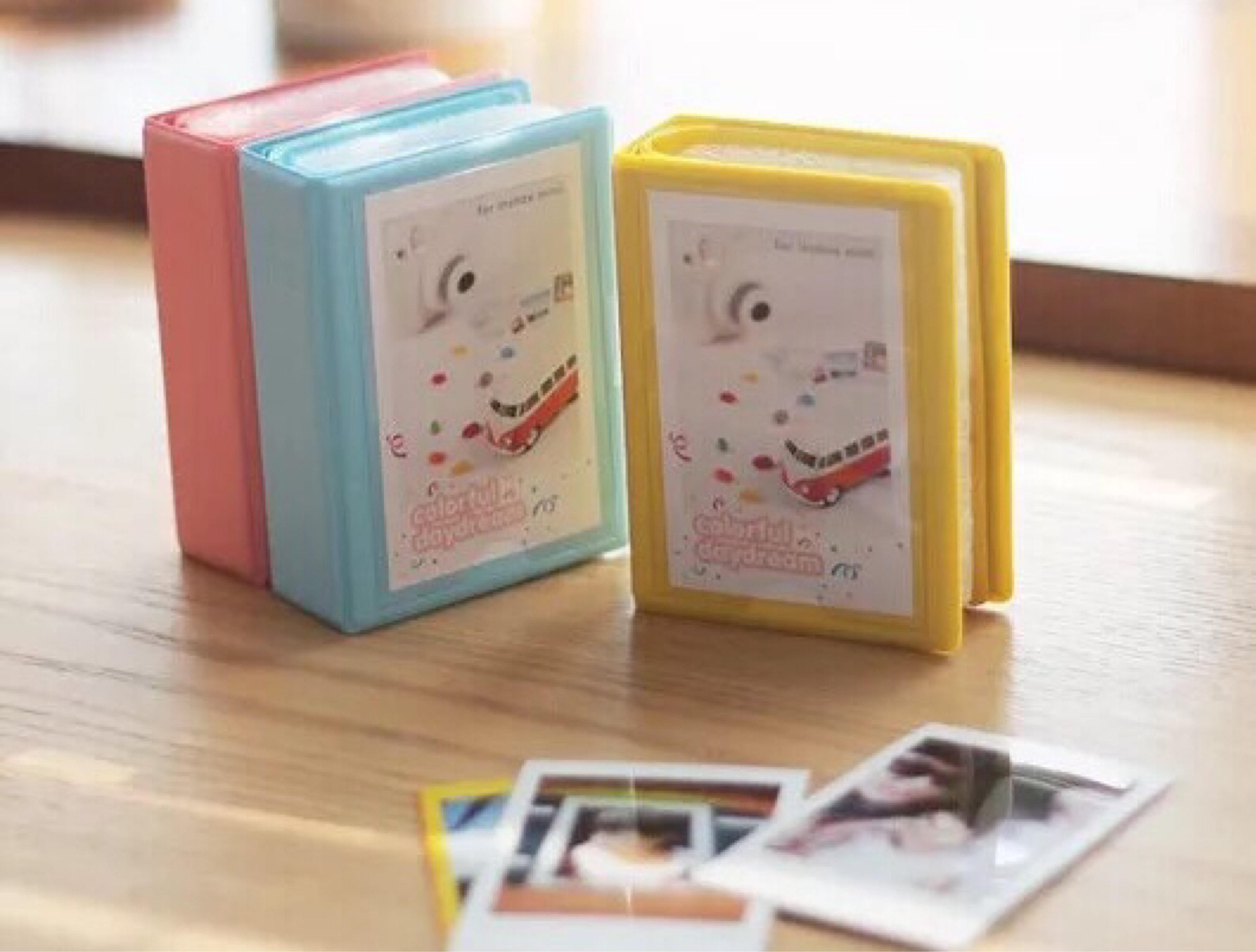 Candy Instax mini album, Fujifilm Instax mini album, Polaroid mini album,  Instant film album, Instax travel album (may a month for delivery)