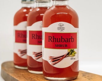 Rhubarb Shrub