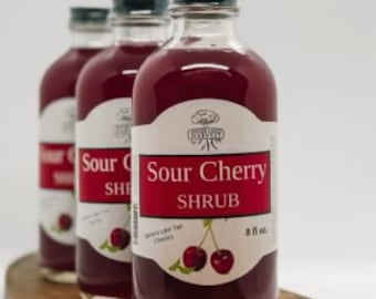 Sour cherry Shrub - packed with poly phenols anti inflamitory