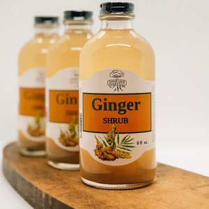 Ginger Shrub 8oz.