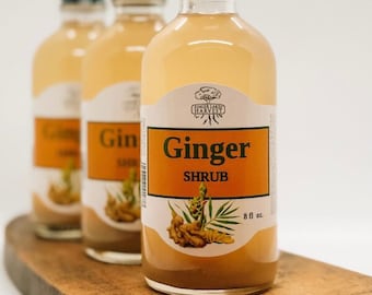 Ginger Shrub 8oz.