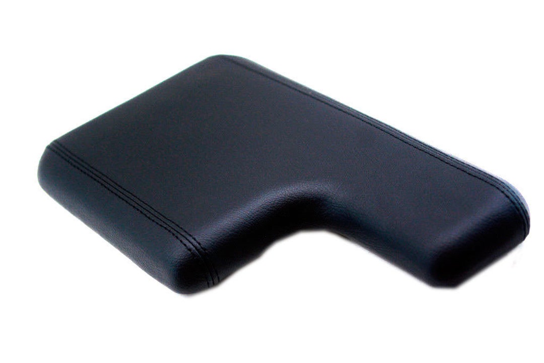 Padded Gray Vinyl Armrest Lid For Ford Ranger Center Console – With Phone Tray, Direct Fit (Willy's Auto)