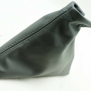 DARKMATTERX Leather E-Brake Boot Black W/ Red Stitching 2008-2021 WRX / 2008-2021 STI - Foto 3