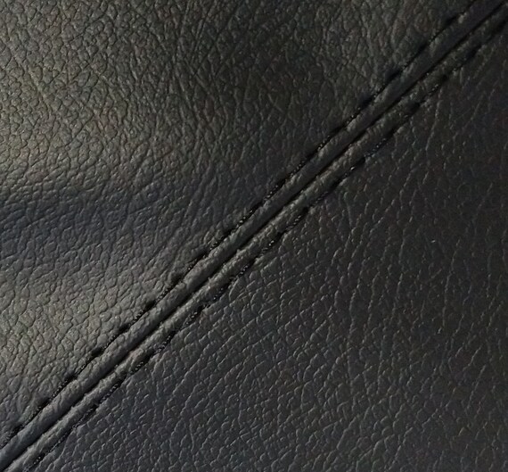 WHITE STITCHING MANUAL LEATHER SKIN SHIFT BOOT FITS SUBARU IMPREZA WRX 2015