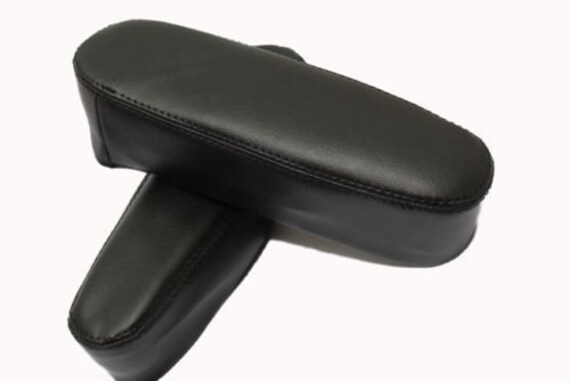 Fits 1999-2004 Honda Odyssey Real Gray Leather Seat Armrest Covers Leather Part Only