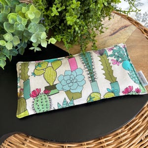 Calming Lavender Flax Eye Pillow • Yoga Eye Pillow • Relaxing Eye Pillow • Sleep Eye Pillow • Warming Cooling Eye Pillow