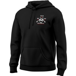 2nd Amendment Gun Rights Established 1791 Men's Hoodie Sweatshirt image 5