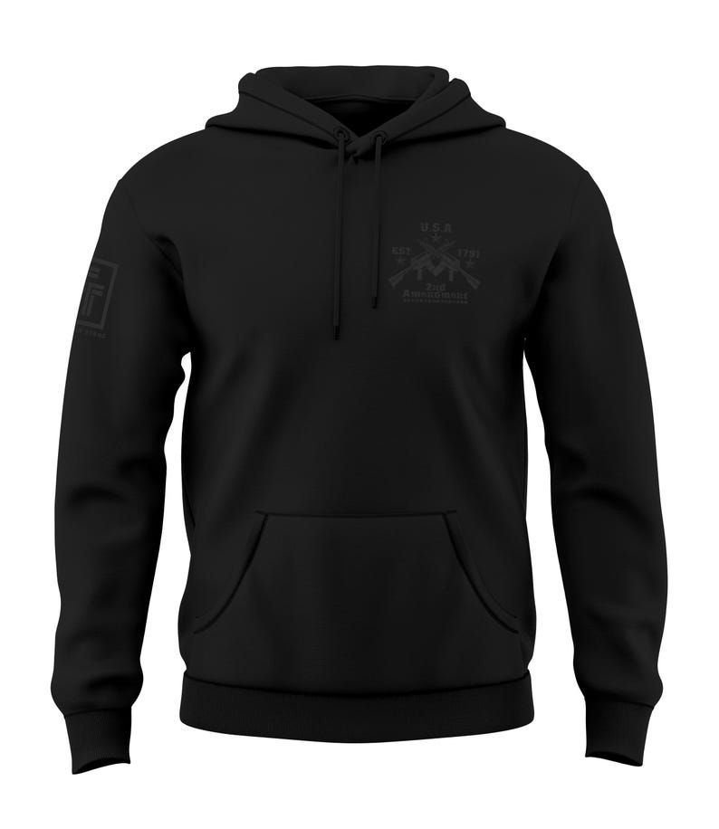 2nd Amendment Gun Rights Established 1791 Men's Hoodie Sweatshirt image 7
