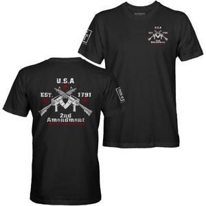 2nd Amendment Gun Rights Established 1791 Men's T-Shirt