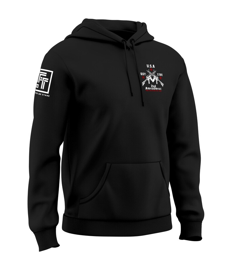 2nd Amendment Gun Rights Established 1791 Men's Hoodie Sweatshirt image 4