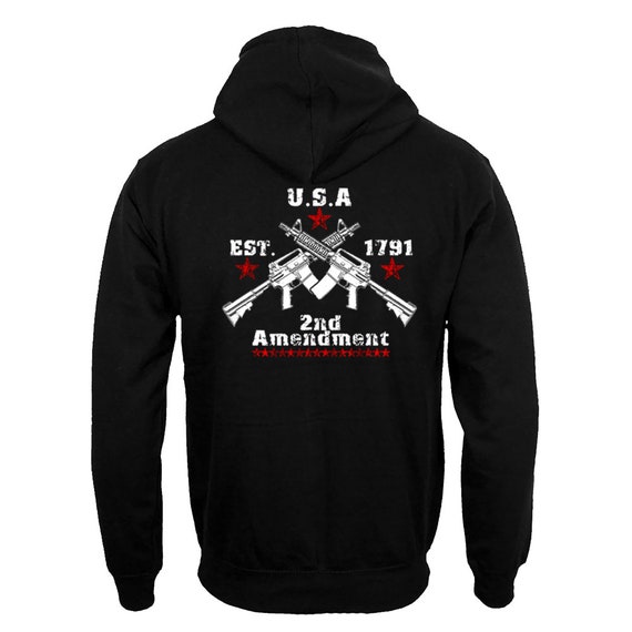 COME AND TAKE THEM HOODED SWEATSHIRT MOLON LABE 2ND AMENDMENT HOODIE 3/%