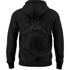 2nd Amendment Gun Rights Established 1791 Men's Hoodie Sweatshirt image 8
