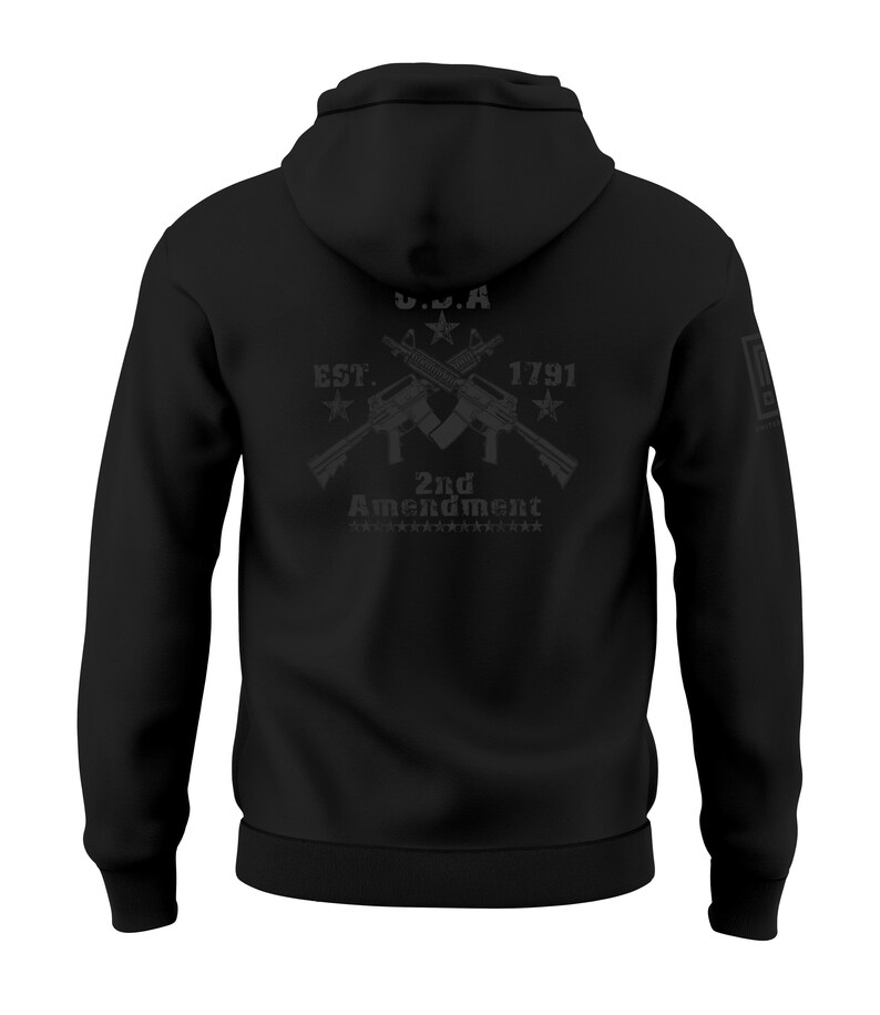 2nd Amendment Gun Rights Established 1791 Men's Hoodie Sweatshirt image 8