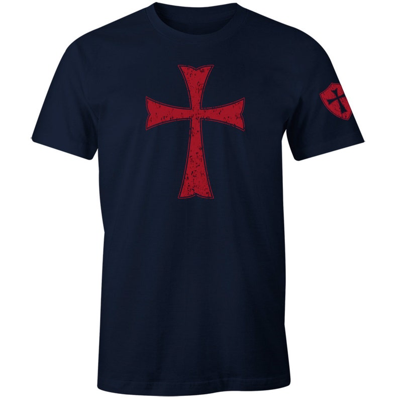 templar cross t shirt