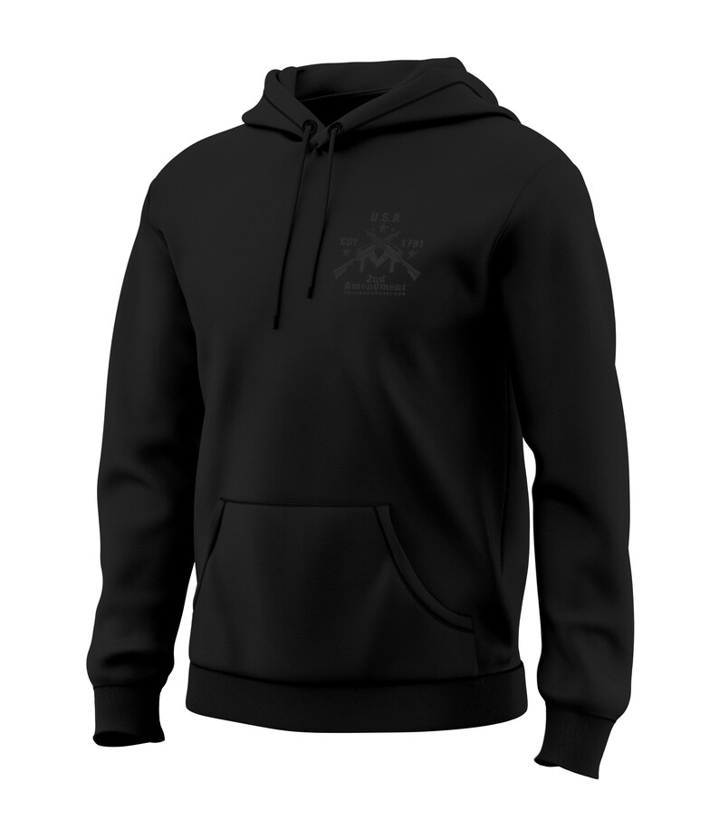 2nd Amendment Gun Rights Established 1791 Men's Hoodie Sweatshirt image 10