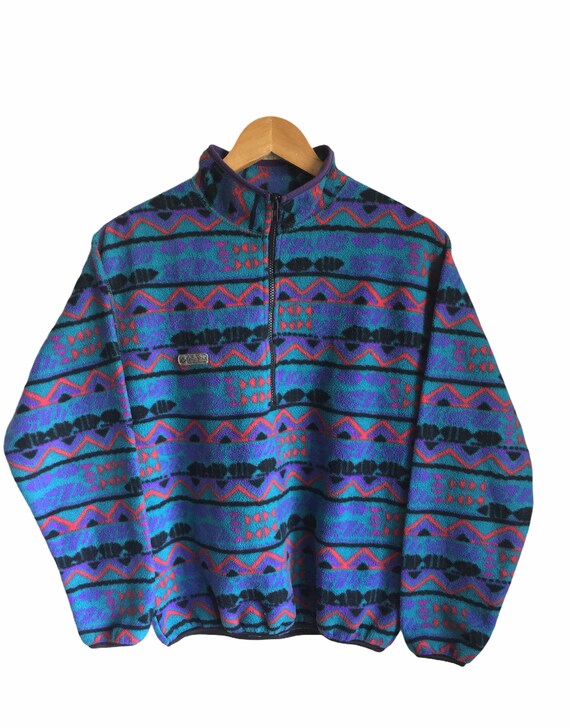 Vtg columbia fleece navajo aztec | Etsy