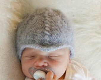 Baby hat children's hat - hand-knitted - over 40 colors - 7 sizes - soft - scratch-free - light - cuddly