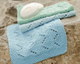 Dishcloth / washcloth in vintage style -100% cotton - desired color - hand-knitted