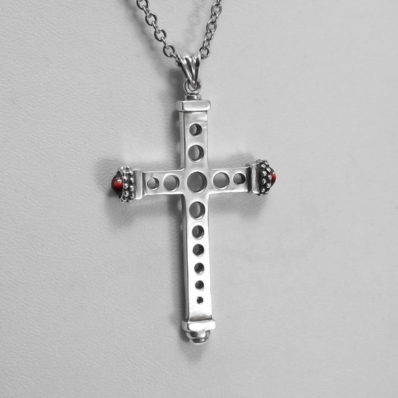 Catholic cross deals necklace for men