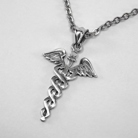 HERMES Necklace Serie Silver 925 Unisex
